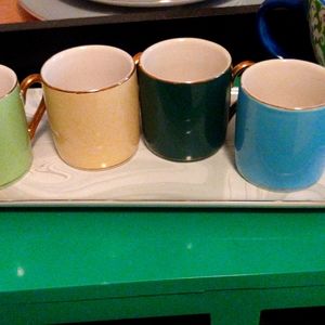 Casati German fine porcelain cups.